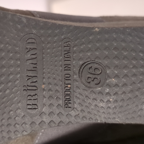 Grunland Suede Grey Wedge - Picture 6 of 7